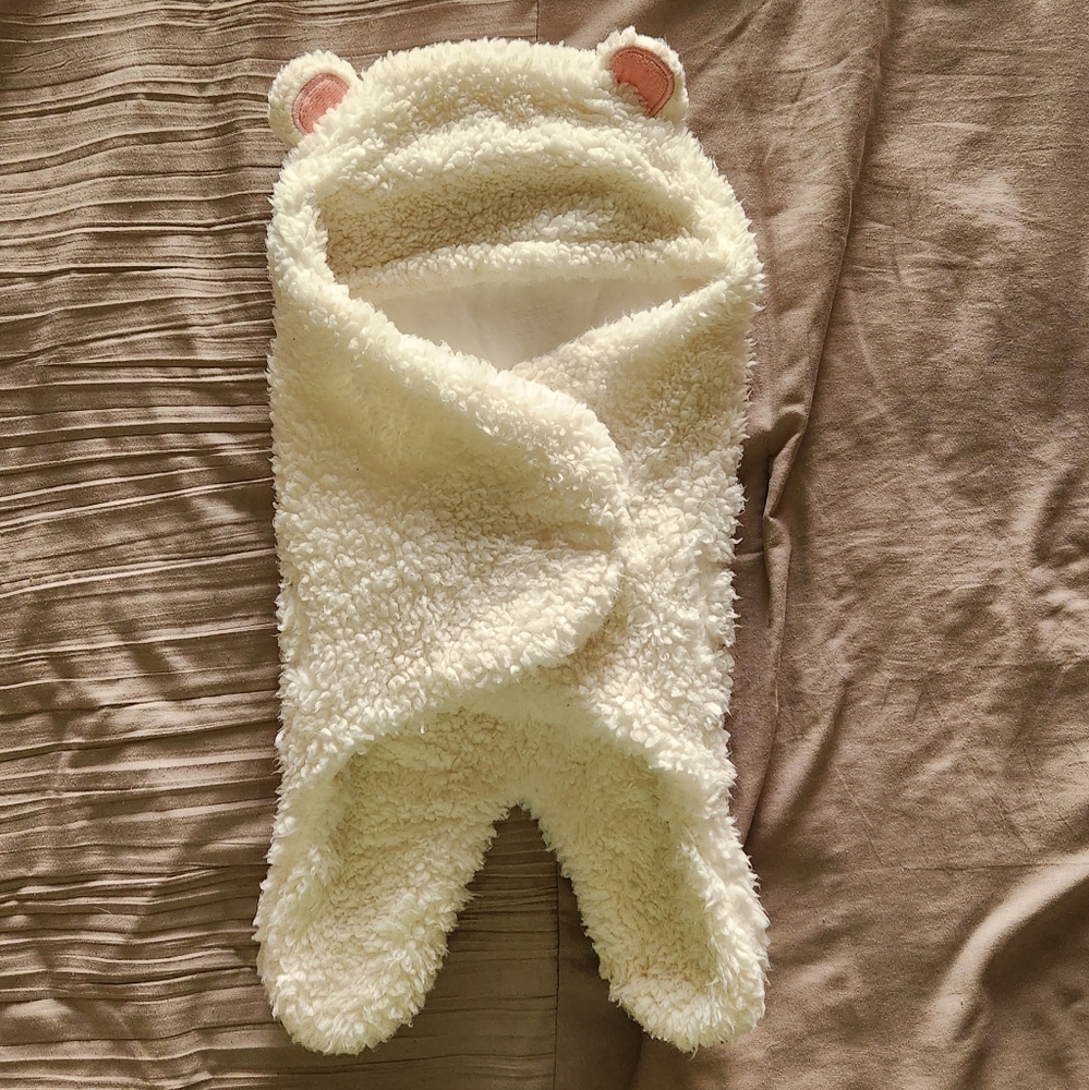 Newborn Bear Baby Swaddle Blanket (0-3Months)